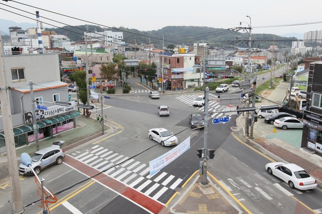 고성군 서외오거리(회전교차로 설치 예정 지역).JPG